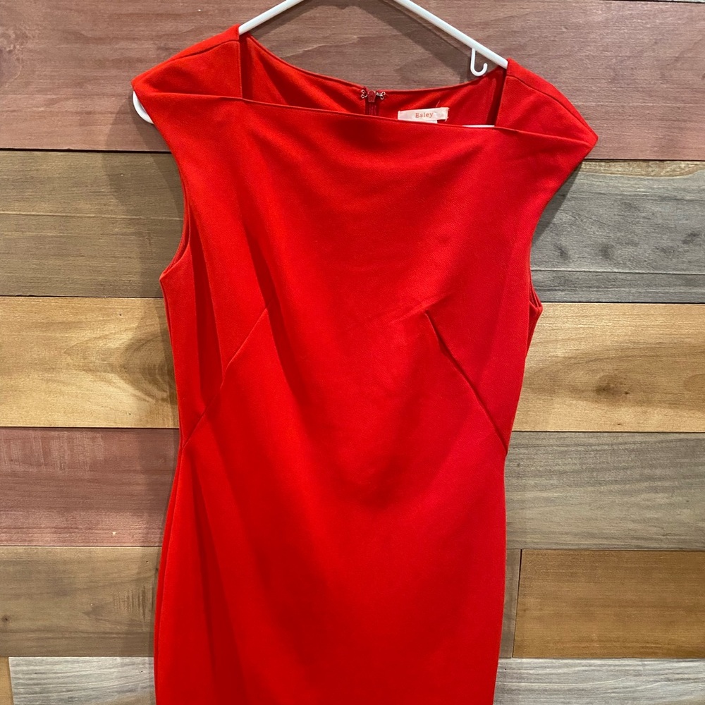 Esley Red Dress - S